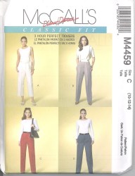4459 MCCALLS PALMER PLETSCH 3 HR PANTS 2 LENGTHS PATTERN 20-24 or 10-14 choice